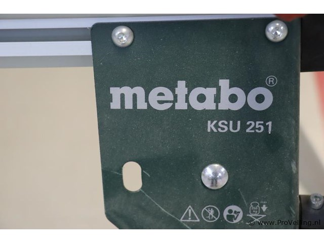 Metabo kap- en verstekzaag kgs 254 m - afbeelding 7 van  14