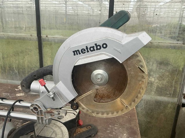 Metabo kgs 254m afkortcirkelzaagmachine - afbeelding 3 van  6