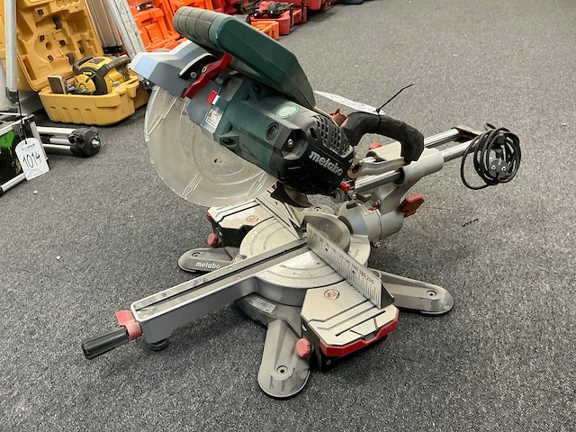 Metabo kgs254m afkortcirkelzaagmachine - afbeelding 3 van  10