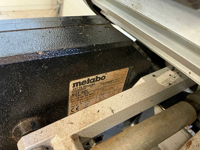 Metabo kgt 501 flip-over zaagtafel - afbeelding 6 van  6