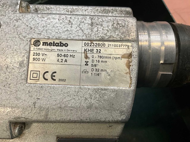Metabo khe 32 boormachine - afbeelding 6 van  6