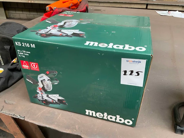 Metabo ks 216 m afkortcirkelzaagmachine - afbeelding 1 van  2