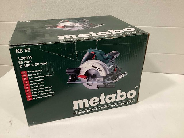 Metabo ks 55 handcirkelzaag machine - afbeelding 5 van  5