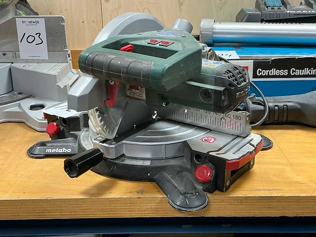 Metabo ks216 lasercut cirkelzaagmachine - afbeelding 4 van  6