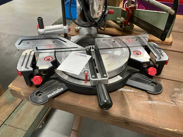 Metabo ks216m afkortcirkelzaagmachine - afbeelding 3 van  8