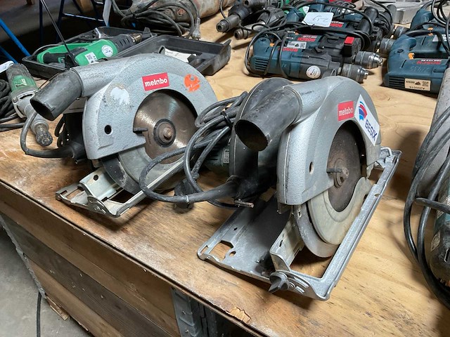 Metabo kse 68 plus afkortcirkelzaagmachine (2x) - afbeelding 1 van  7