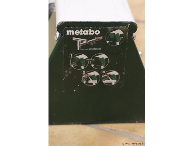 Metabo ksu 100 onderstel voor afkortzaag - 100x25-75x75cm - afbeelding 3 van  7