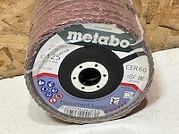 Metabo lamellenschijf 125x22,23mm (10x) - afbeelding 1 van  4