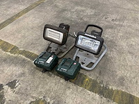 Metabo led bouwlamp (2x)