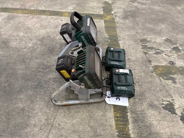 Metabo led bouwlamp (2x) - afbeelding 1 van  1