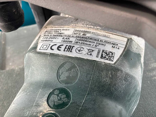 Metabo mfe 40 sleuvenfrees - afbeelding 6 van  8