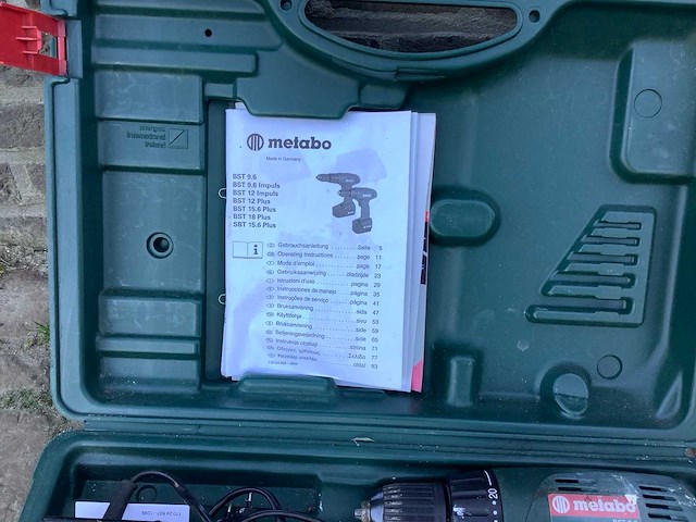 Metabo overig accugereedschap - afbeelding 3 van  4