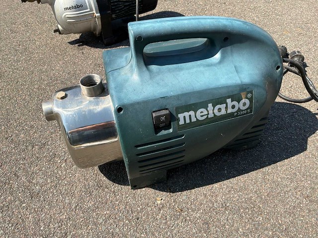 Metabo p3300g- p3300s waterpomp - afbeelding 2 van  10
