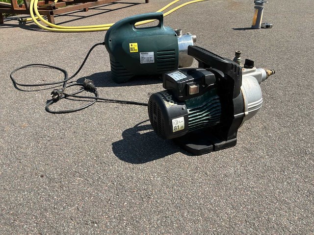 Metabo p3300g- p3300s waterpomp - afbeelding 5 van  10