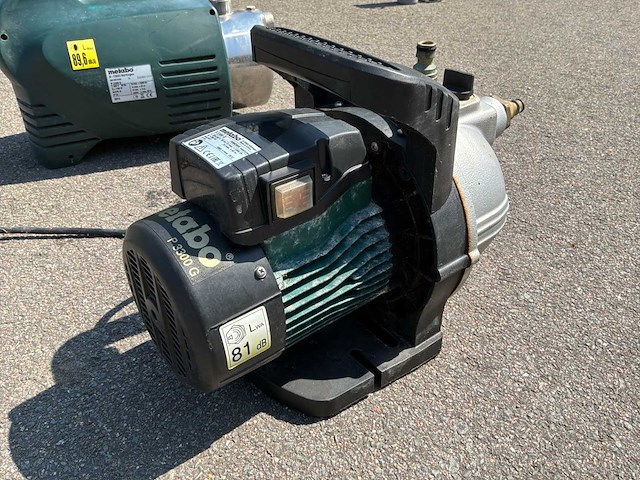 Metabo p3300g- p3300s waterpomp - afbeelding 9 van  10