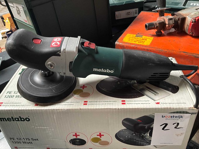 Metabo pe 12-175 polijstmachine - afbeelding 2 van  7