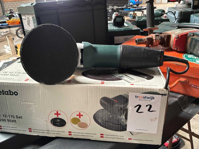 Metabo pe 12-175 polijstmachine - afbeelding 4 van  7