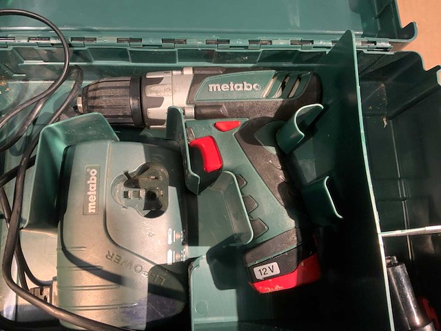 Metabo power max 12 schroef /boormachine - afbeelding 2 van  6