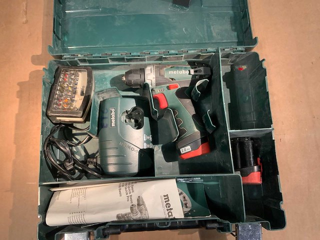 Metabo power max 12 schroef /boormachine - afbeelding 1 van  10