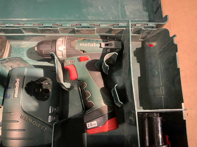 Metabo power max 12 schroef /boormachine - afbeelding 3 van  10