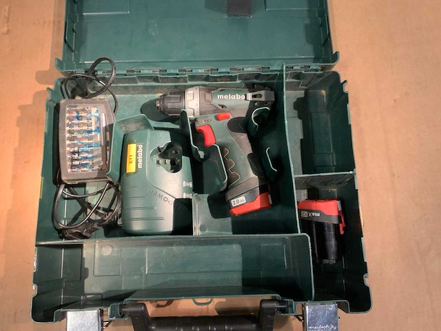 Metabo power max 12 schroef /boormachine - afbeelding 1 van  8