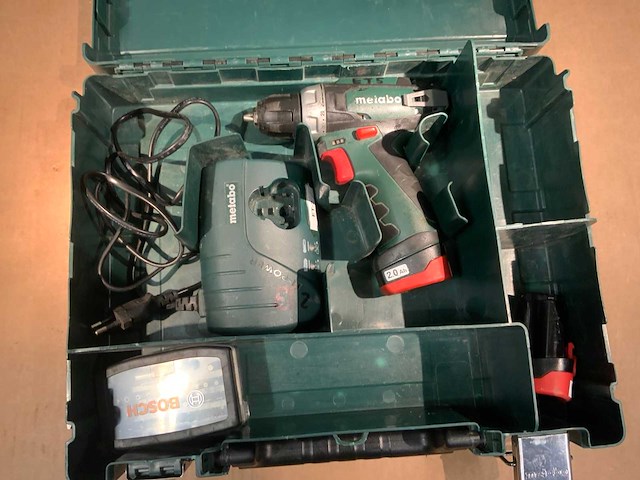 Metabo power max 12 schroef /boormachine - afbeelding 1 van  8