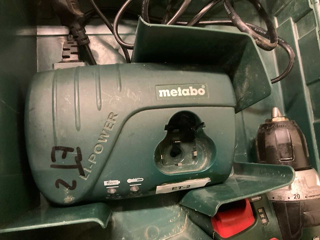 Metabo power max 12 schroef /boormachine - afbeelding 6 van  8