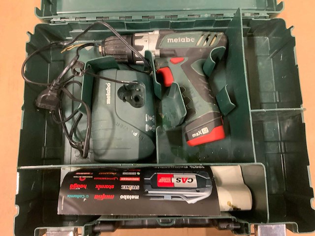 Metabo power max 12 schroef /boormachine - afbeelding 1 van  7