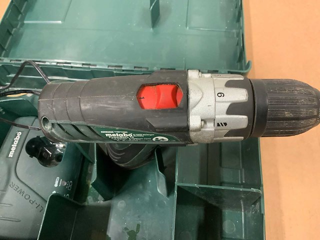 Metabo power max 12 schroef /boormachine - afbeelding 6 van  7