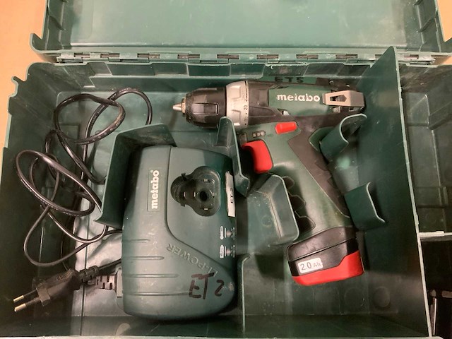 Metabo power max 12 schroef /boormachine - afbeelding 2 van  8