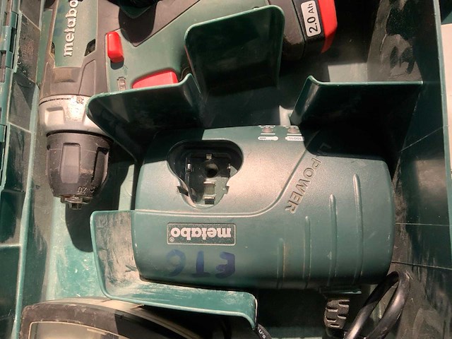 Metabo power max 12 schroef /boormachine - afbeelding 4 van  7