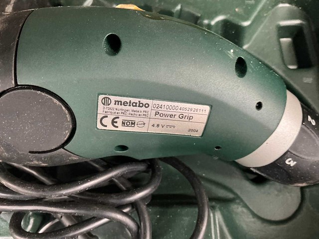 Metabo powergrip accuschroefmachine - afbeelding 2 van  2