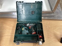Metabo powermaxx boormachine incl. 2x accu + acculader + koffer - afbeelding 1 van  7