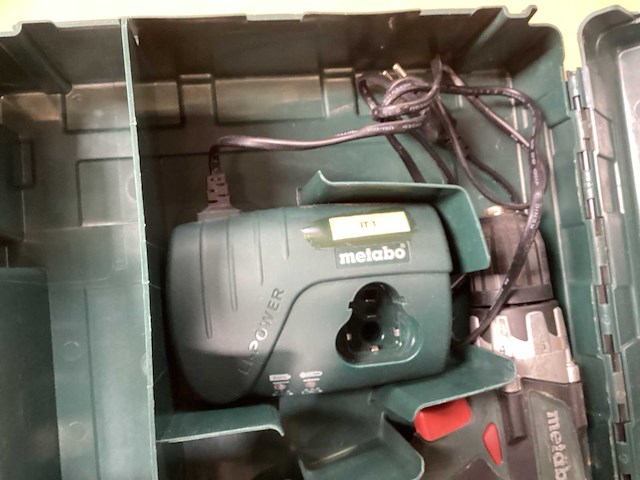 Metabo powermaxx boormachine incl. 2x accu + acculader + koffer - afbeelding 4 van  7