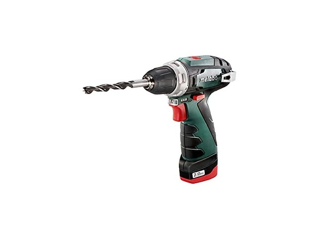 Metabo powermaxx bs basic 10.8v li-ion accu boor-/schroefmachine set - afbeelding 1 van  2