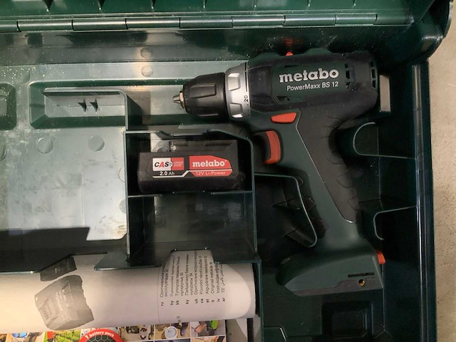 Metabo powermaxx bs12 akkuschroever - afbeelding 2 van  3