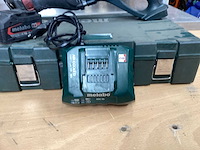 Metabo reciprozaag incl. 18v 5.2a accu + acculader + koffer - afbeelding 10 van  11