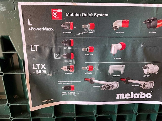 Metabo sb 18 ltx schroefboormachine - afbeelding 7 van  8