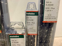 Metabo sds-plus pro 4 bit boorgereedschap (36x) - afbeelding 3 van  5