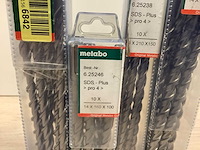Metabo sds-plus pro 4 bit boorgereedschap (36x) - afbeelding 4 van  5