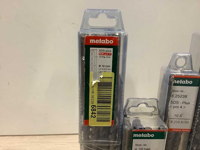 Metabo sds-plus pro 4 bit boorgereedschap (36x) - afbeelding 5 van  5