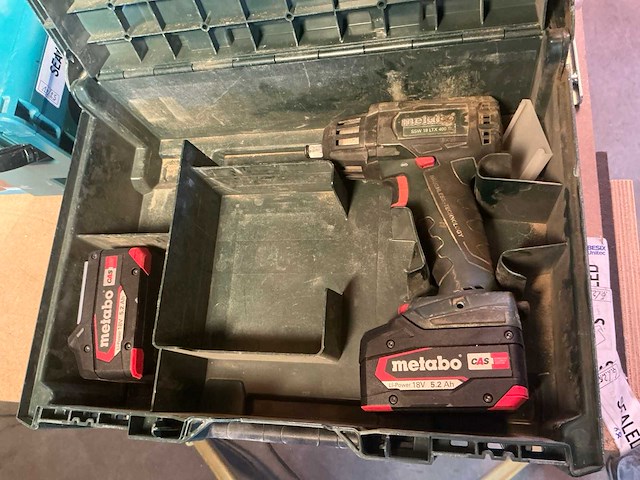 Metabo ssw 18 ltx 400 bl accu boormachine - afbeelding 1 van  4