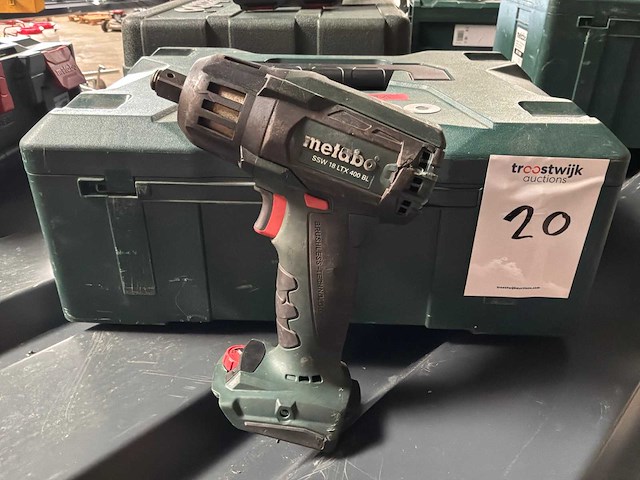 Metabo ssw 18 ltx 400 bl slagmoersleutel - afbeelding 1 van  4