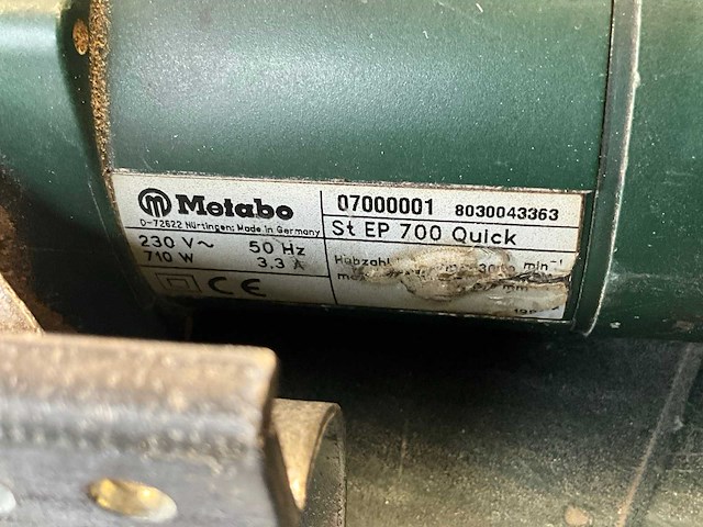 Metabo st ep 700 quick decoupeerzaag - afbeelding 4 van  4