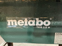Metabo tkhs 315m tafelcirkelzaagmachine - afbeelding 7 van  8