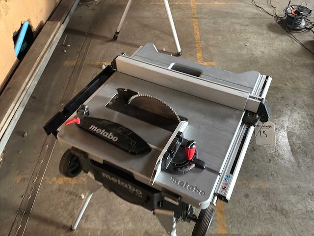 Metabo ts 254 zaagtafel - afbeelding 7 van  8