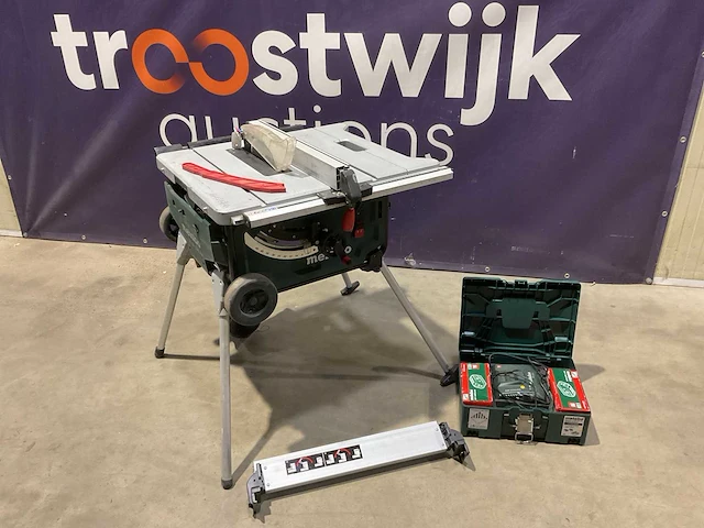 Metabo ts 36 ltx bl254 accu zaagtafel - afbeelding 2 van  6