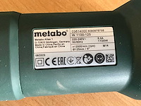 Metabo w 1100-125 haakse slijpmachine - afbeelding 3 van  4