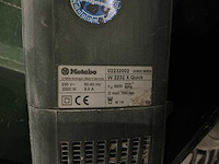 Metabo w 2232 x quick haakse slijpmachine met opbergkist - afbeelding 2 van  3