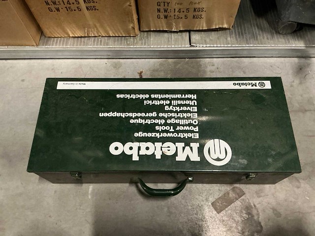 Metabo w 2232 x quick haakse slijpmachine met opbergkist - afbeelding 3 van  3